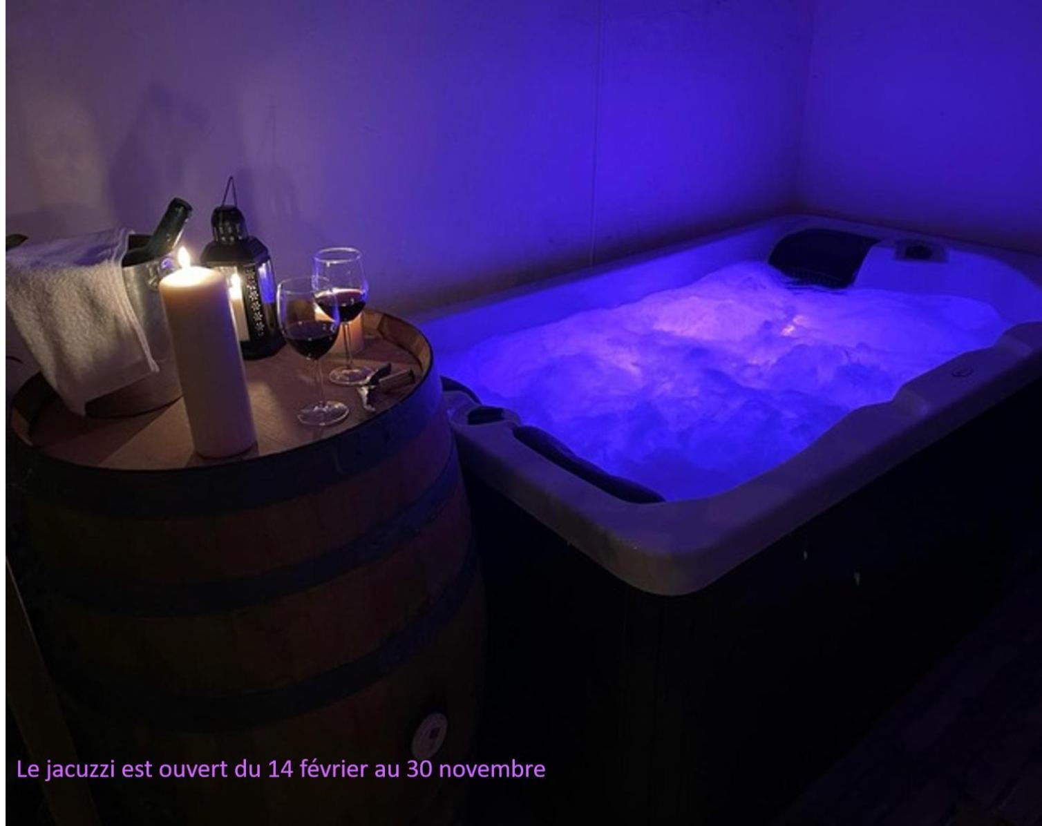 Suite Grand Cru - Spa & Terrasse Arveyres Exterior photo